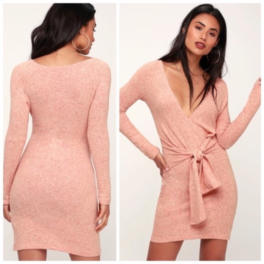 Free People Ginger Cozy Dress with Tie